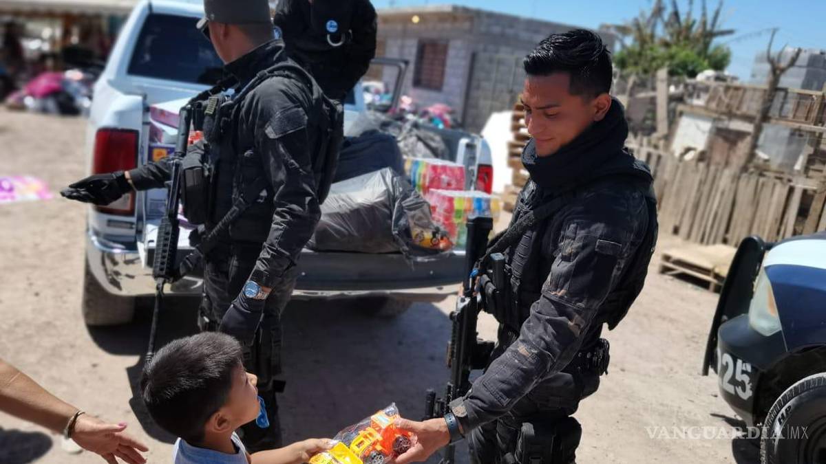 Grupo de Reacción Laguna realiza operativo “Día del Niño”