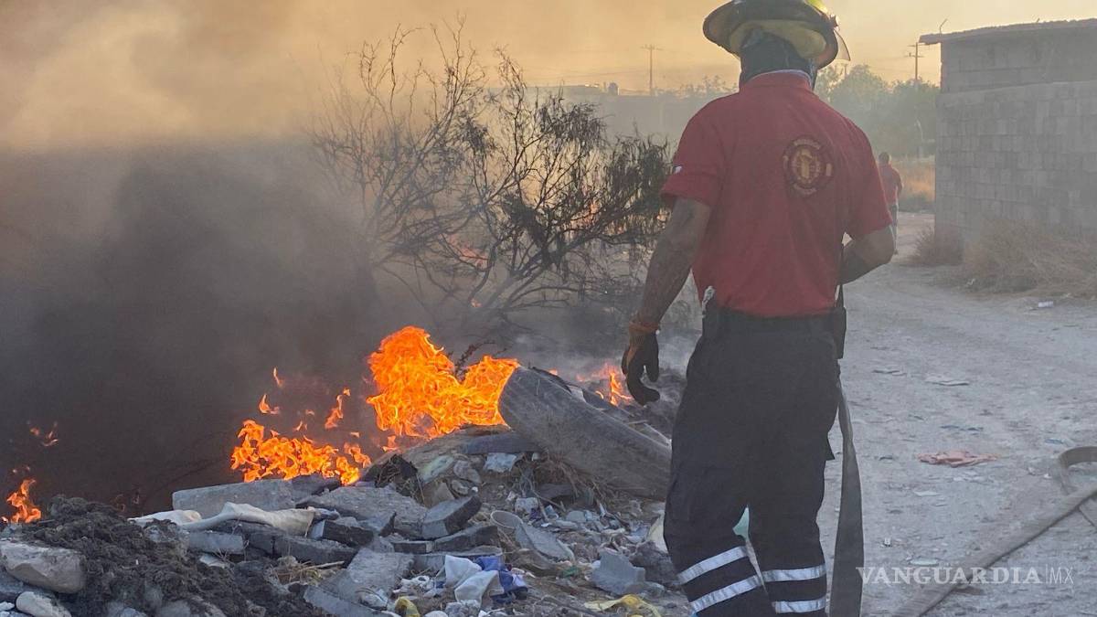 Amenazan dos incendios a Arteaga; uno fue controlado y otro sigue activo