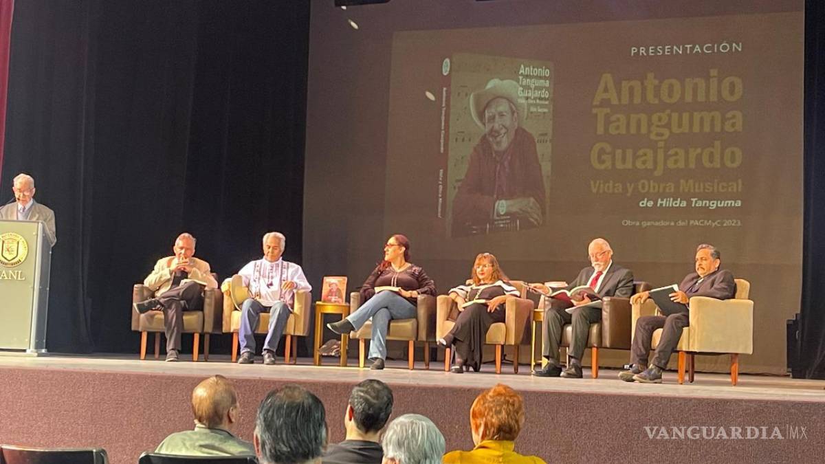 Inmortalizan vida y obra del músico Antonio Tanguma en libro biográfico