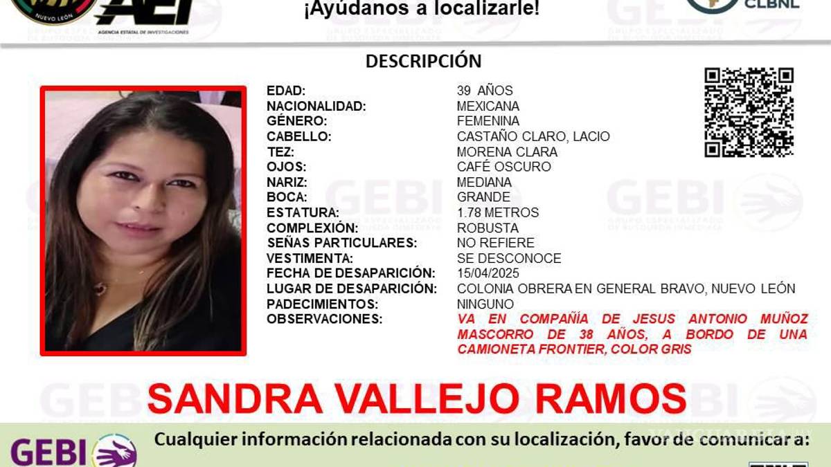 Reportan desaparición de pareja en General Bravo, Nuevo León