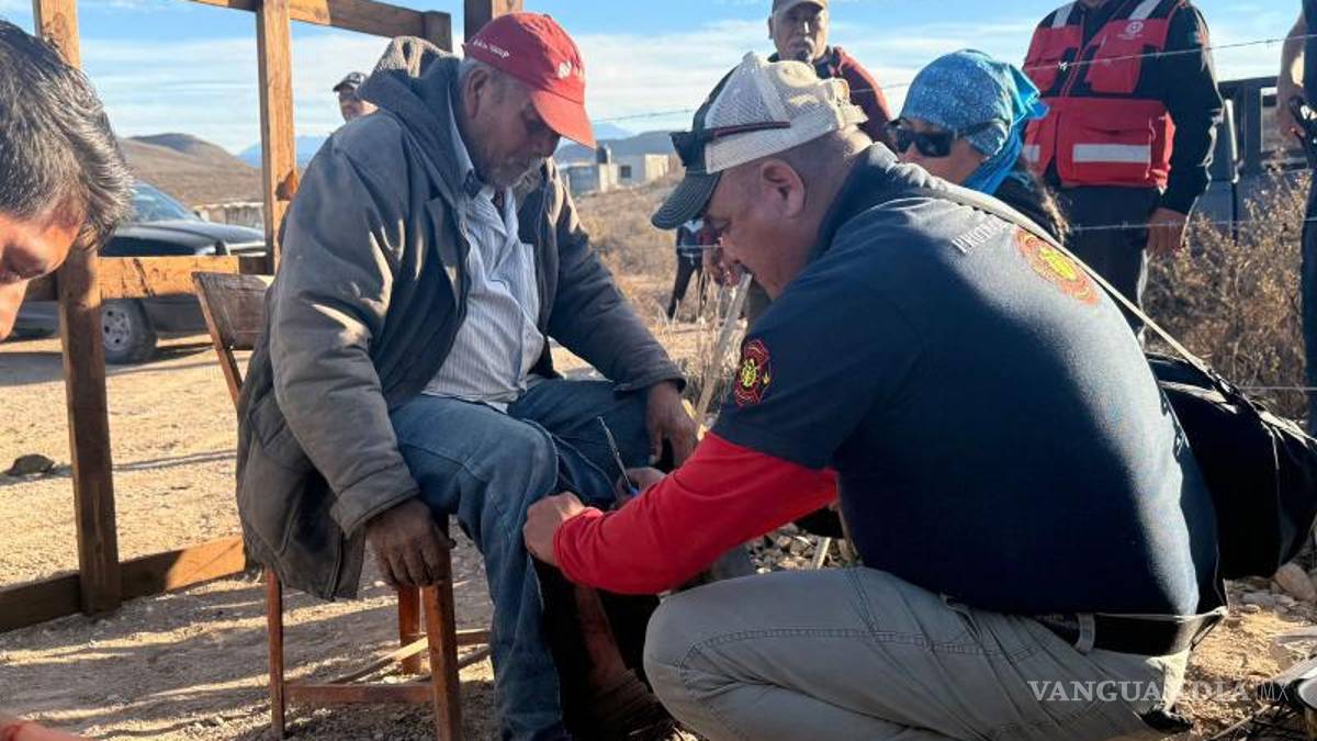 Localizan con vida a campesino extraviado en General Cepeda