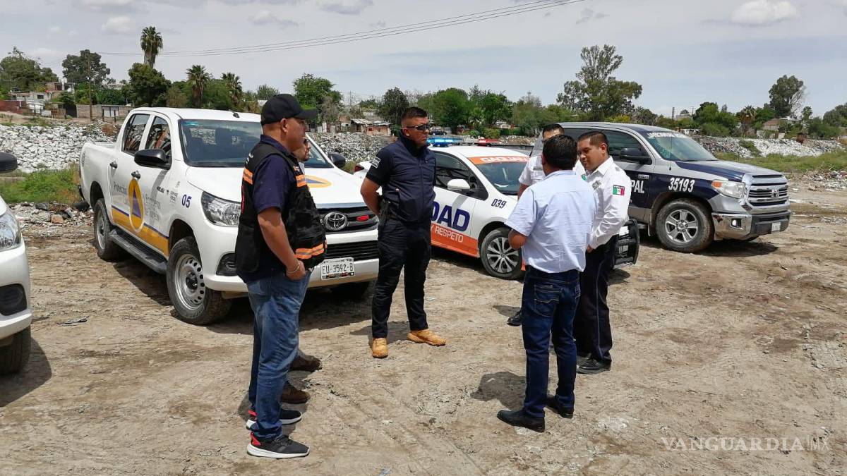 Dependencias municipales se coordinan para vigilar el lecho del río Nazas