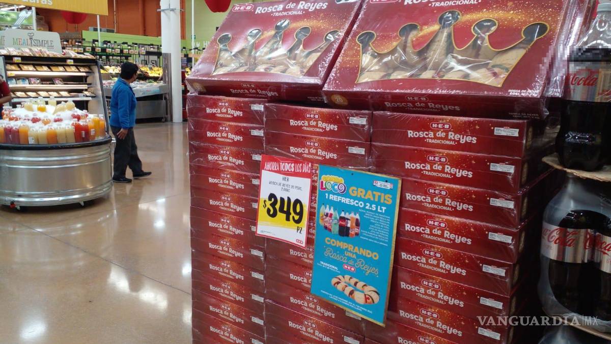 ¿Un lujo comprar una Rosca de Reyes en Saltillo? Inflación le pega a esta tradición