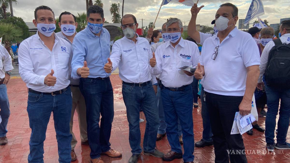 Acompaña líder nacional del PAN a candidatos en Coahuila