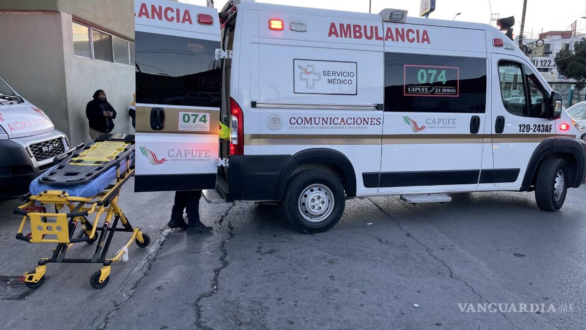 Volcadura en la carretera Torreón-Saltillo deja tres lesionados