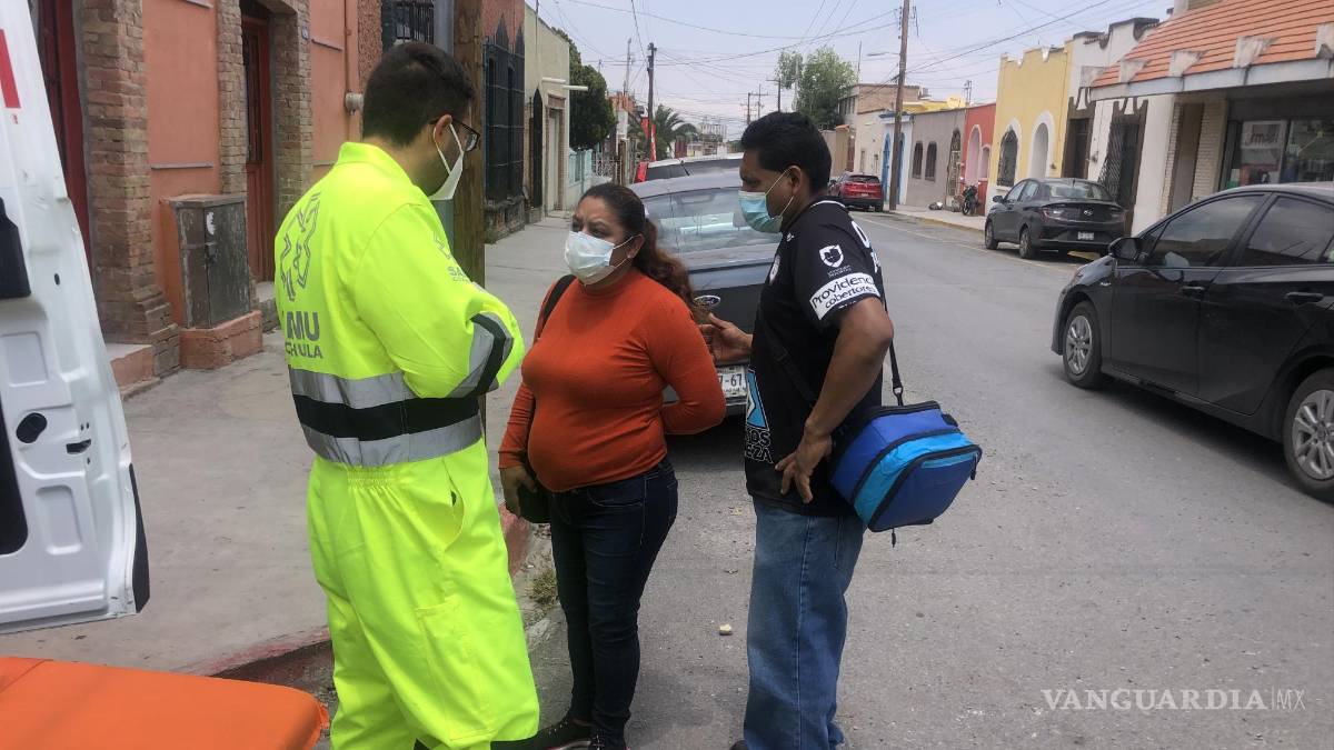 Se queda sin frenos en plena ‘bajada’ del IMSS en el centro de Saltillo
