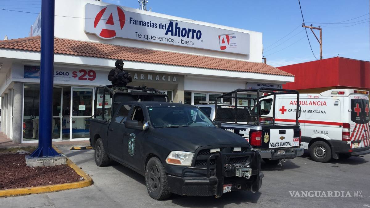 Asaltan farmacia ubicada en V. Carranza