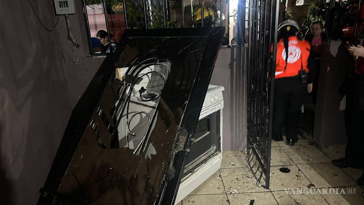 Explosión por acumulación de gas deja una lesionada en Nuevo León