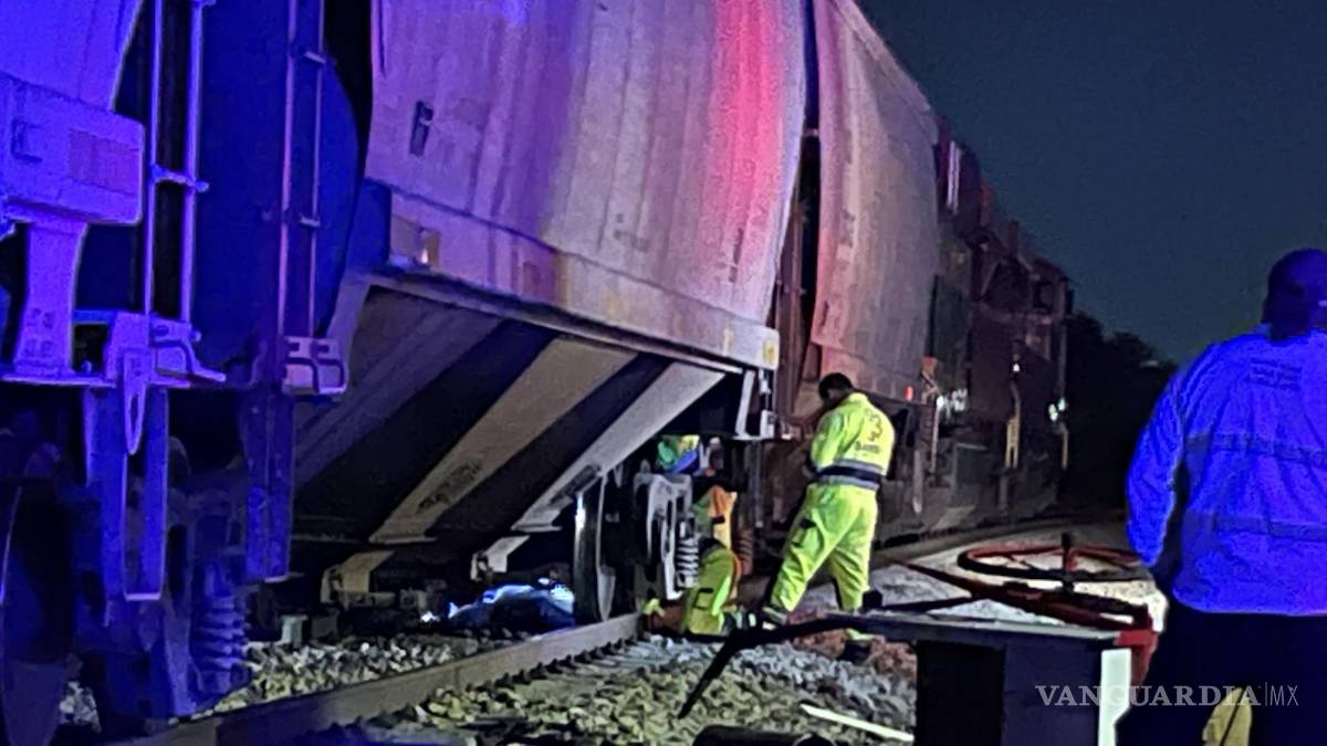 Tren embiste a vendedor de nieves de Saltillo cuando intentaba cruzar y le quita la vida