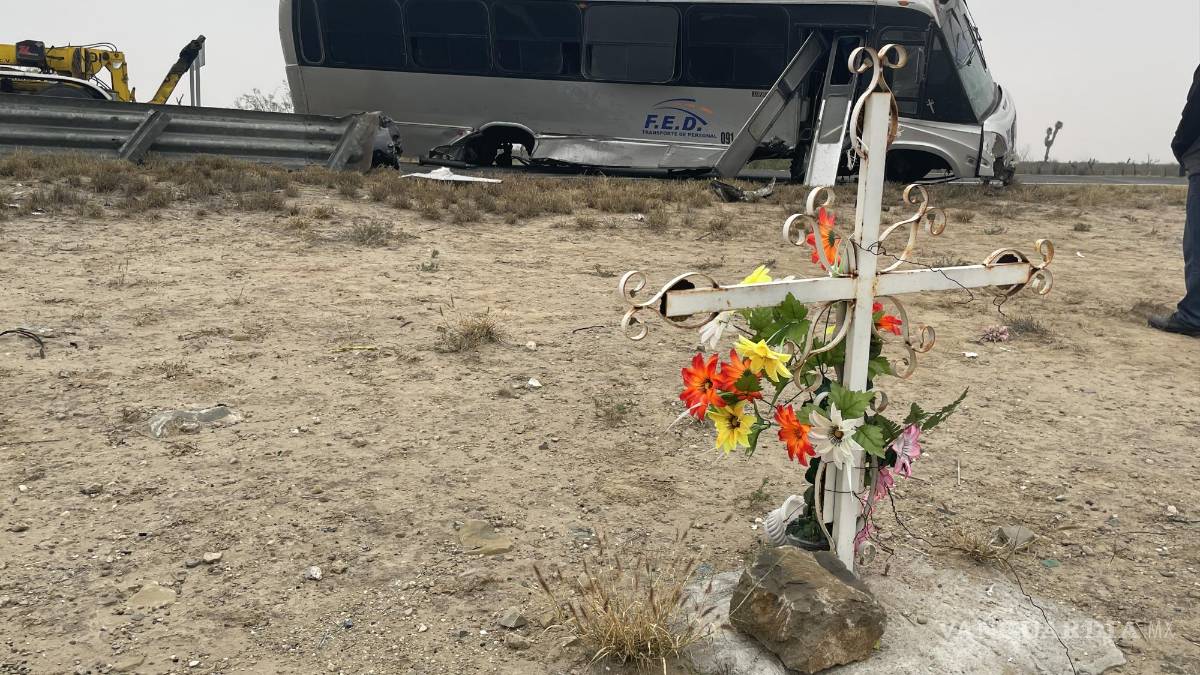 Accidente de camión en carretera Monclova deja 8 heridos; pierde neumático rumbo a Ramos Arizpe