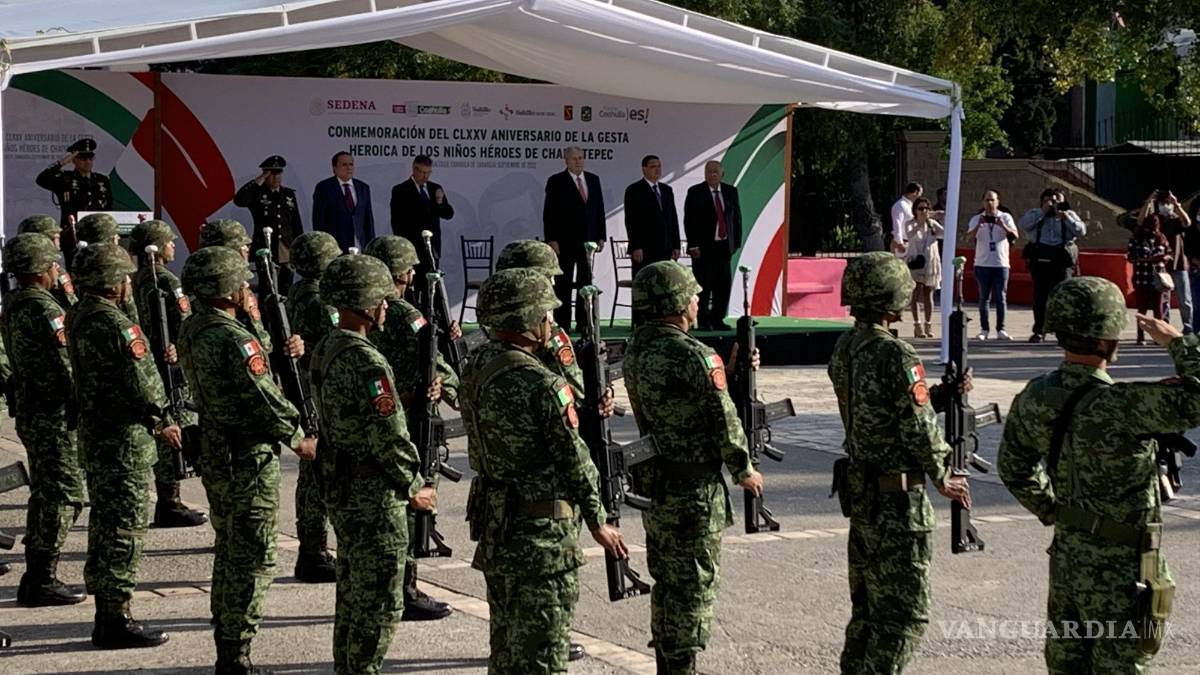 Conmemoran el 175 aniversario de la gesta histórica de los Niños Héroes de Chapultepec