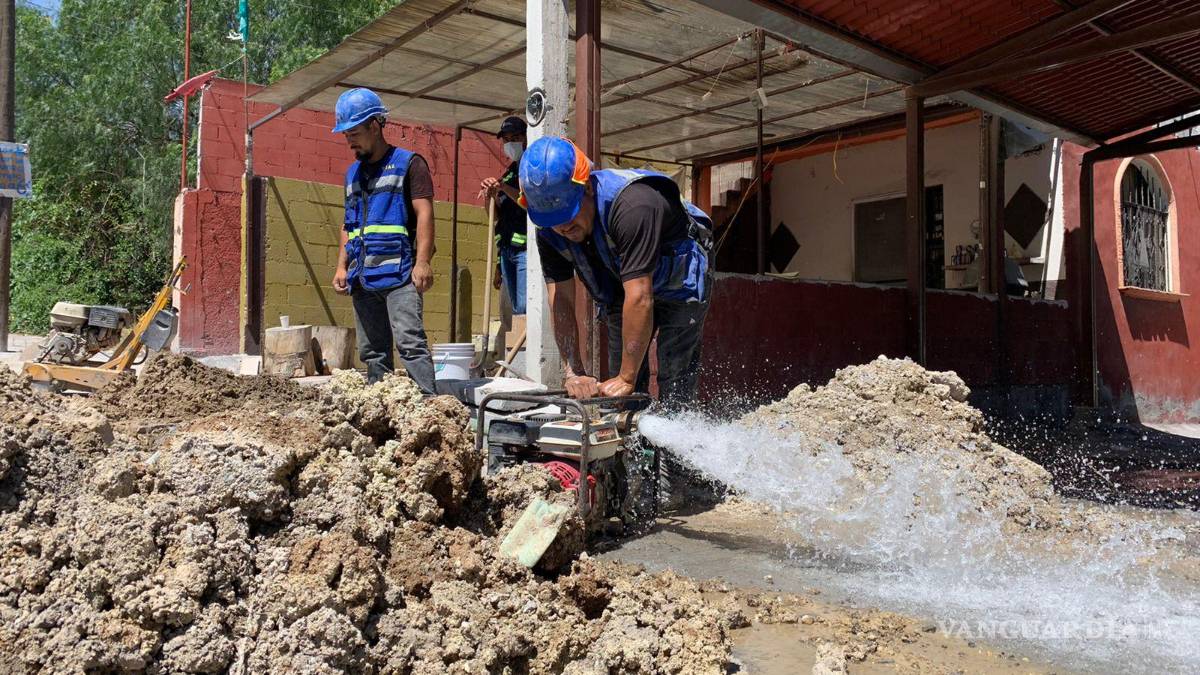 Saltillo: atiende Agsal hasta 200 fugas al mes no visibles
