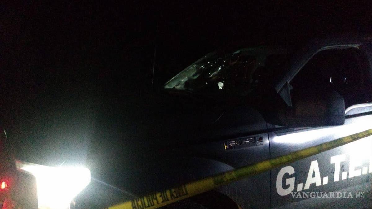 Atacan a balazos a elementos del GATEM en Monclova