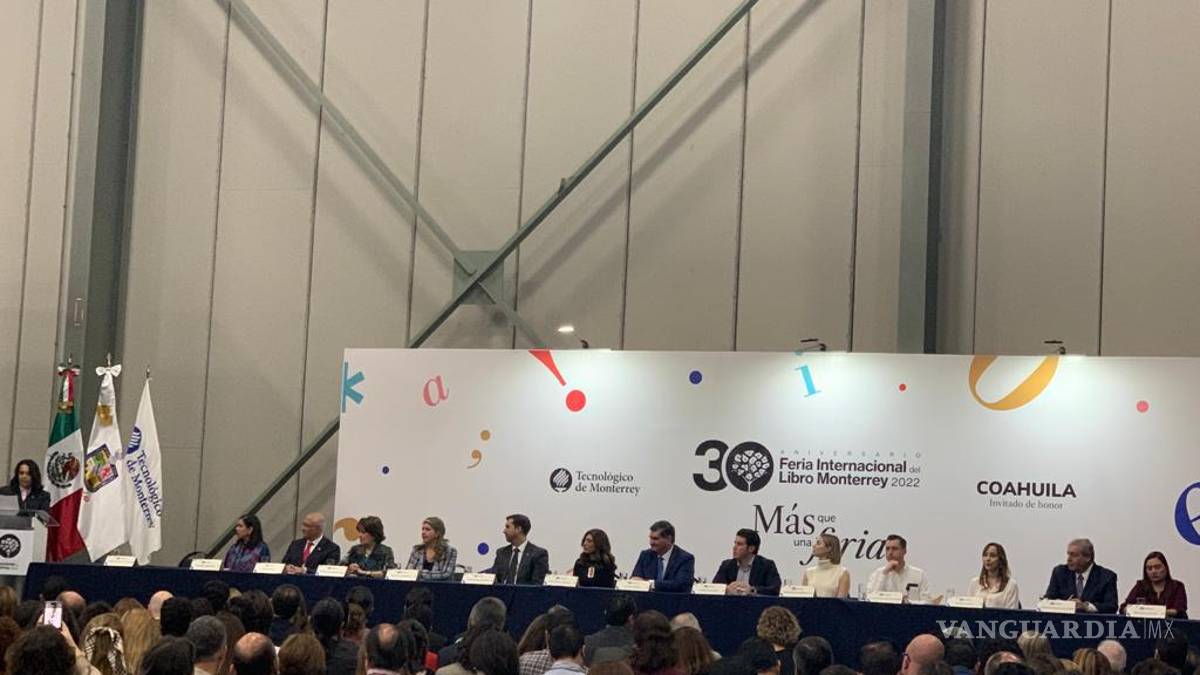 Pabellón de Coahuila en FIL Monterrey 2022, uno de los más visitados