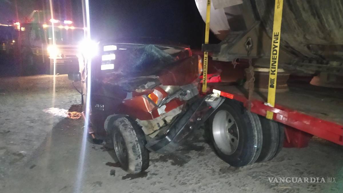 Muere en choque en la carretera a Torreón