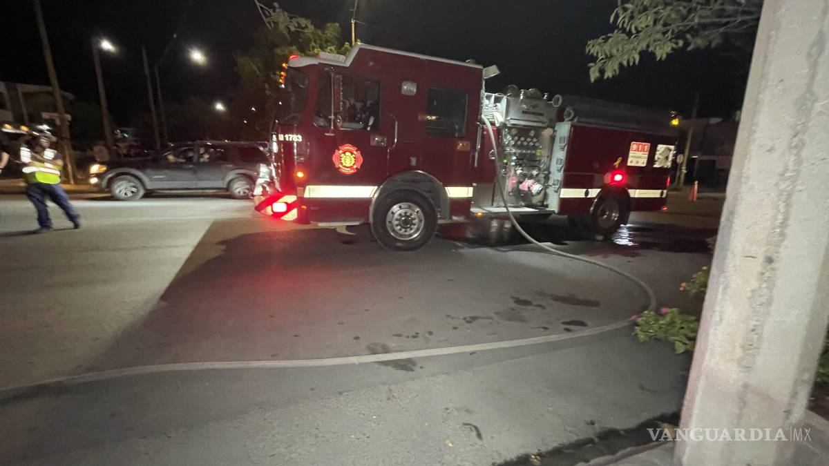Sujeto prende fuego a su propia casa, en Saltillo