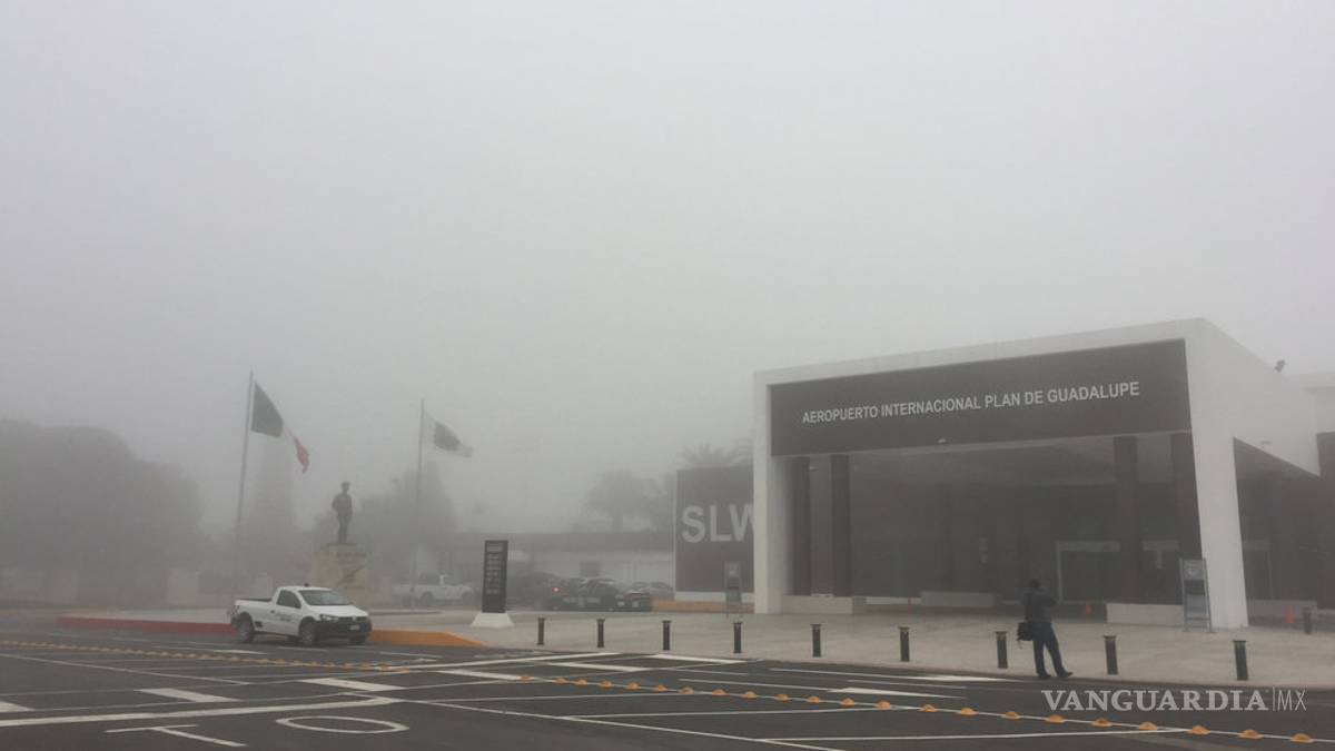 Niebla en Saltillo obliga a cancelar vuelo de CDMX