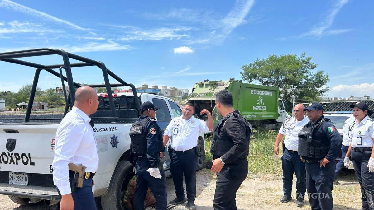 Nuevo León: Trabajador de camión recolector de basura mata a su compañero y huye