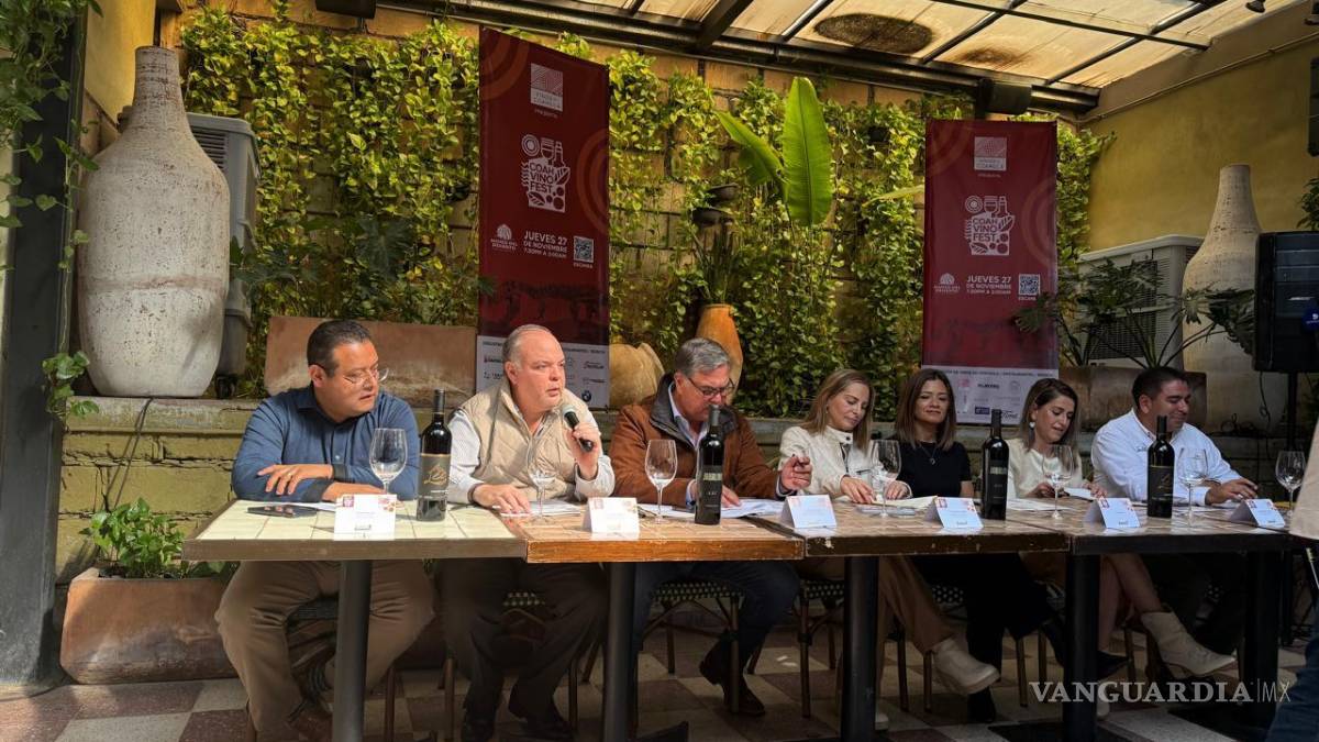 ¡Brindemos juntos! Promueven en Monterrey, Nuevo León, CoahVino Fest 2025