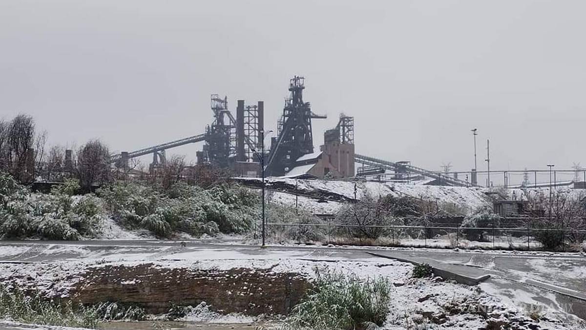 Nevada sorprende a Monclova en vísperas de la primavera