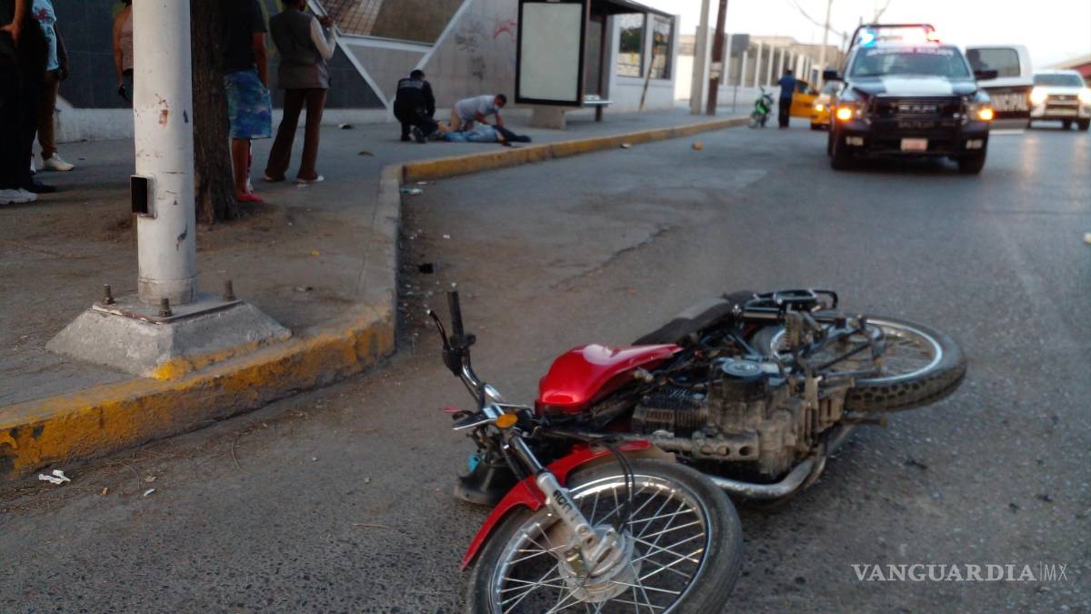 Muere motociclista en el Blvd. Fundadores de Saltillo