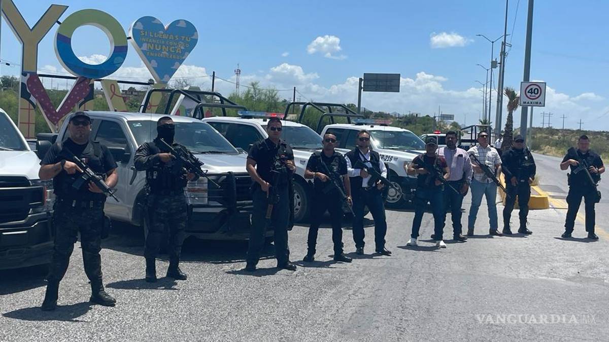 Colocan filtros policiacos en entradas de Monclova ante enfrentamientos al norte de Coahuila