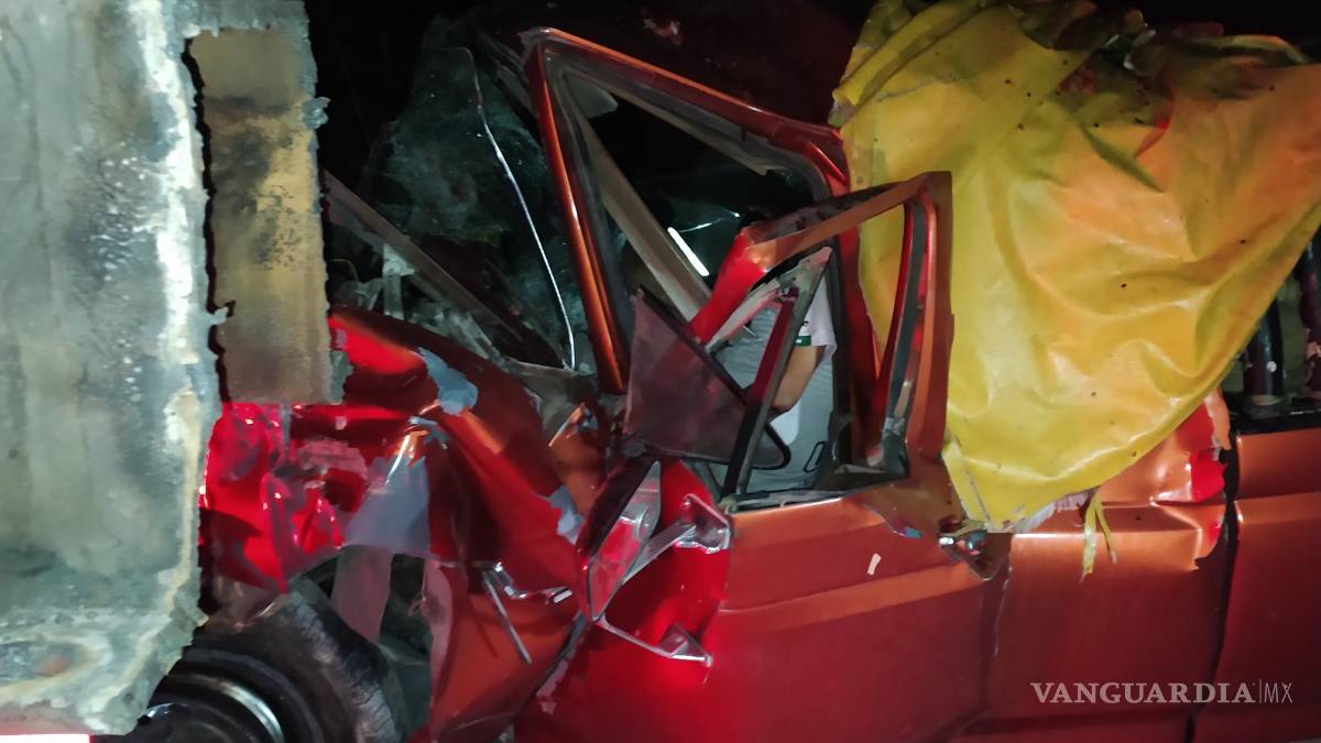 Muere en choque en la carretera a Torreón