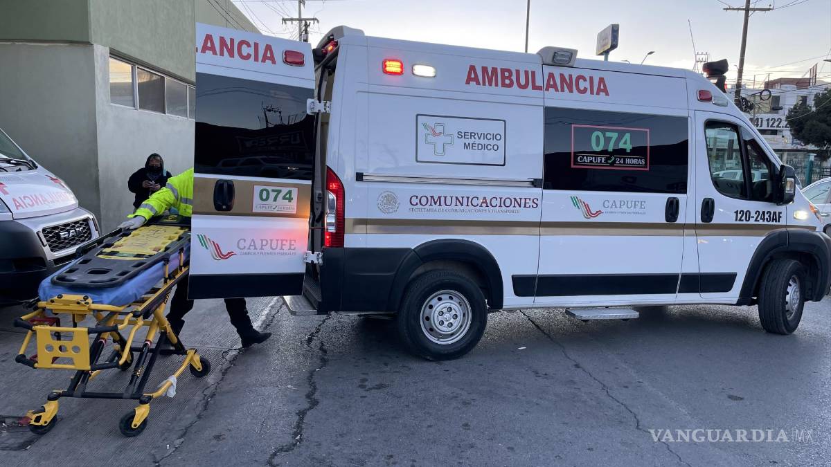 Volcadura en la carretera Torreón-Saltillo deja tres lesionados