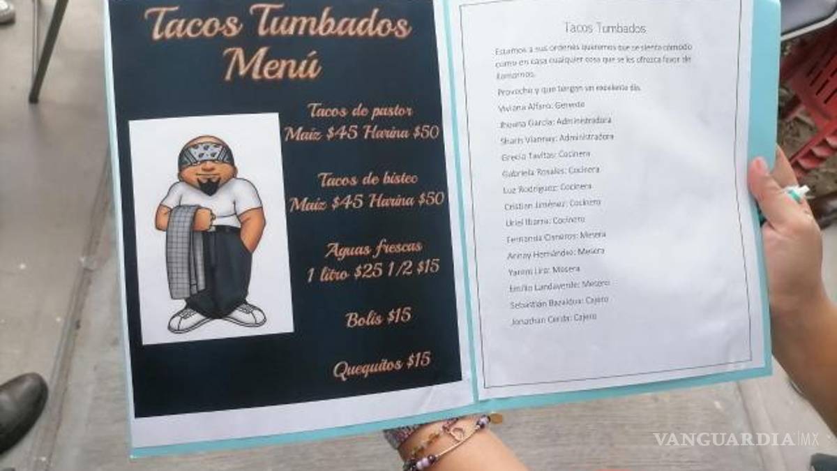 Alumnos del CETis 48 en Saltillo montan taquería, en clase experimental