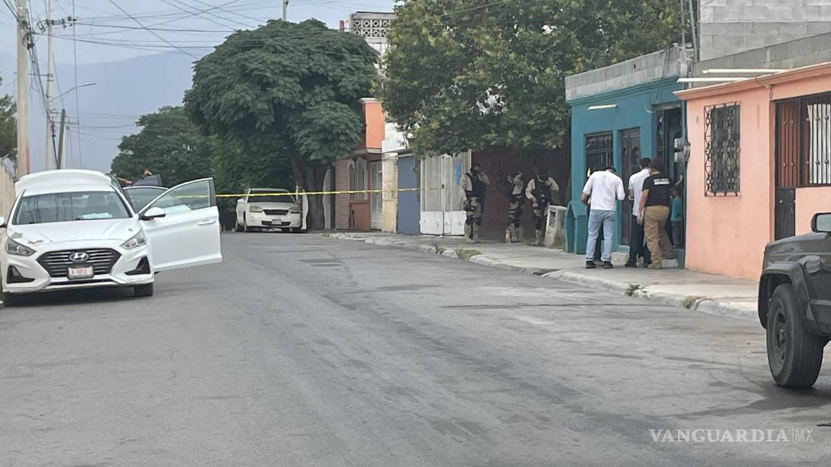 Cateo de Policía Civil de Coahuila y FGE causa movilización en la colonia Zapalinamé