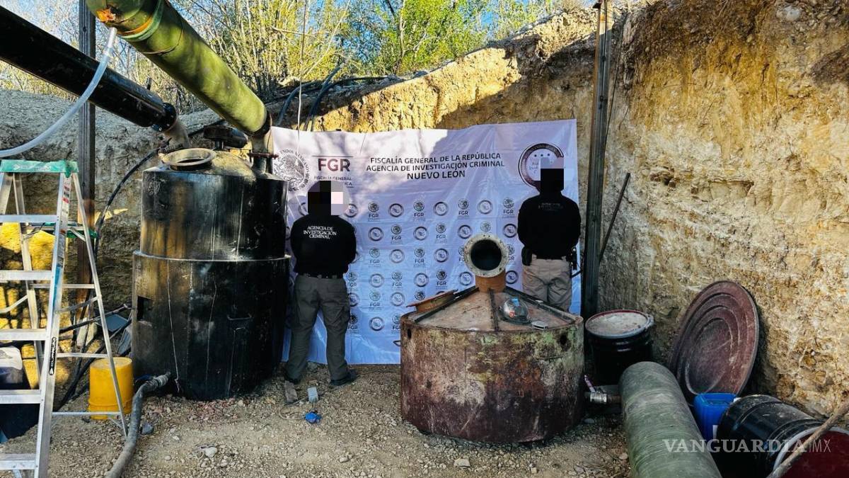 FGR desmantela laboratorio del crimen organizado en Nuevo León