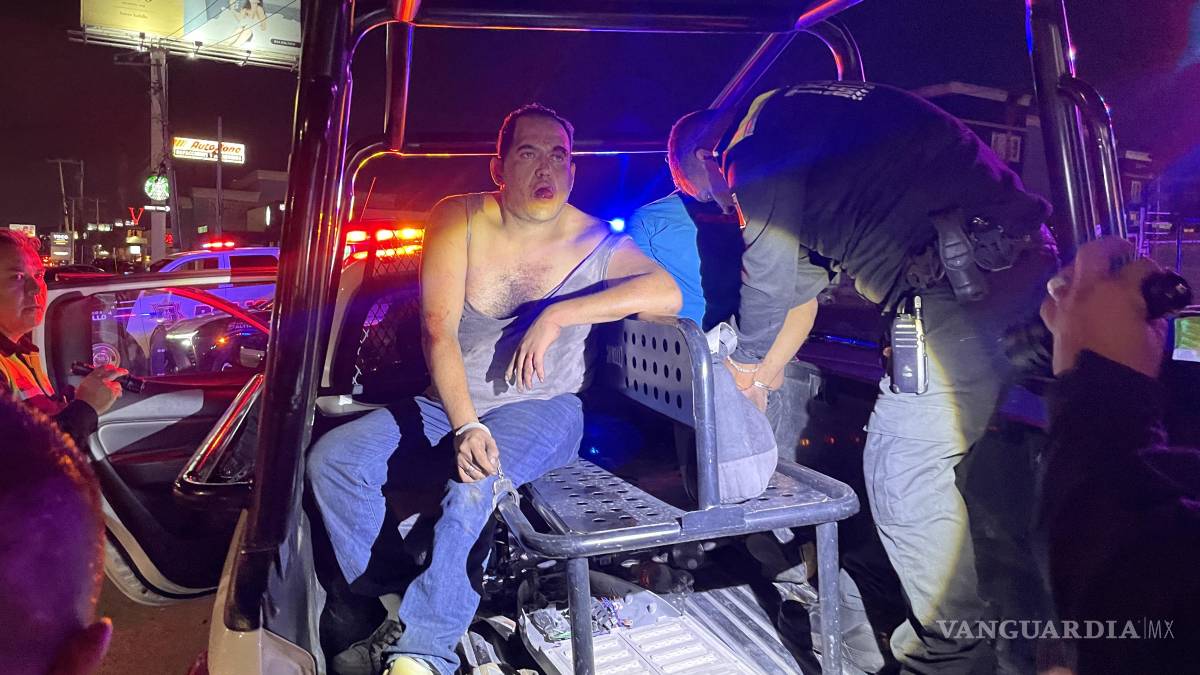 Padre e hijo son detenidos tras persecución con tráiler en Saltillo