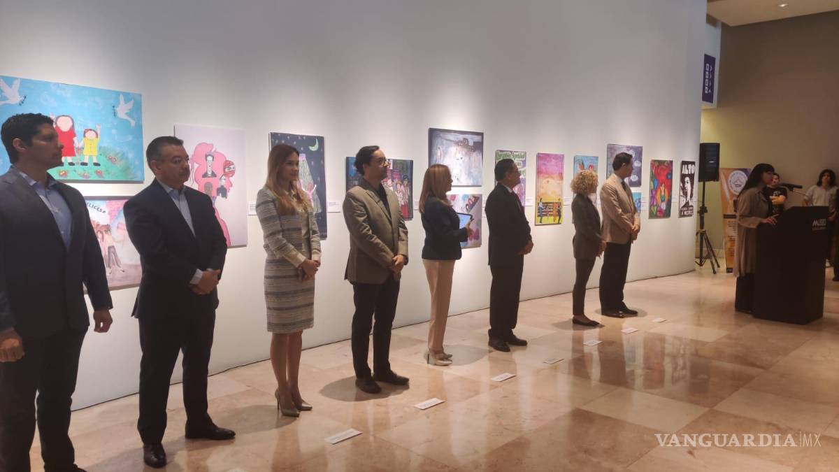Niños de Nuevo León piden a través del arte una vida libre de violencia para las mujeres