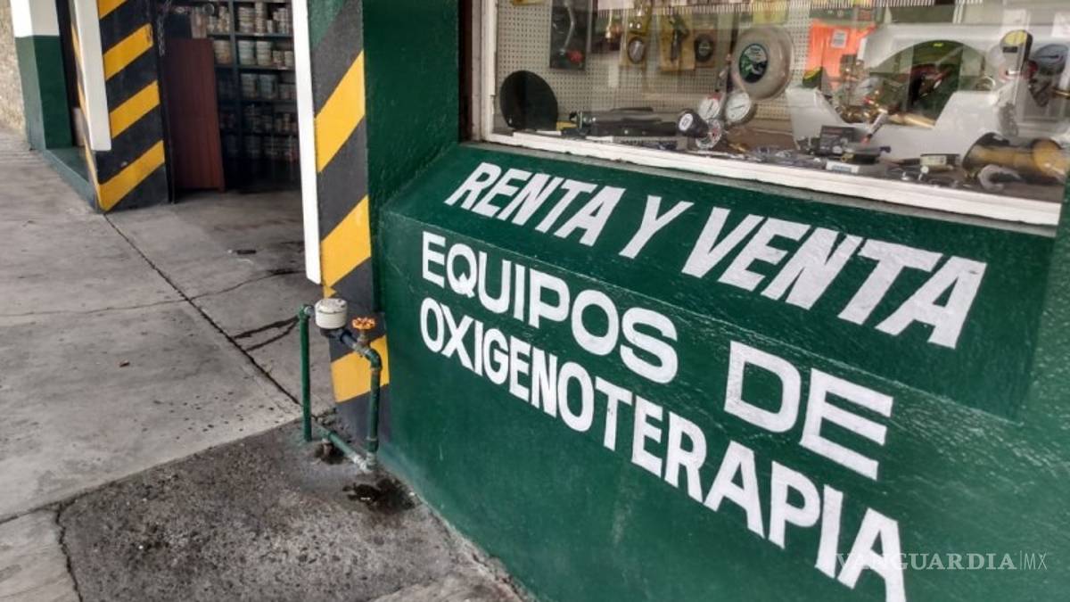Piden en Coahuila a la Profeco vigilar la renta y venta de oxígeno medicinal
