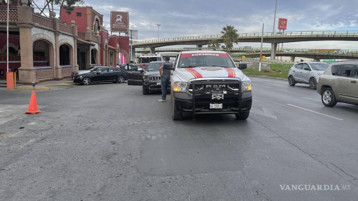 Campana extractora con acumulación de grasa origina incendio en un restaurante de Saltillo