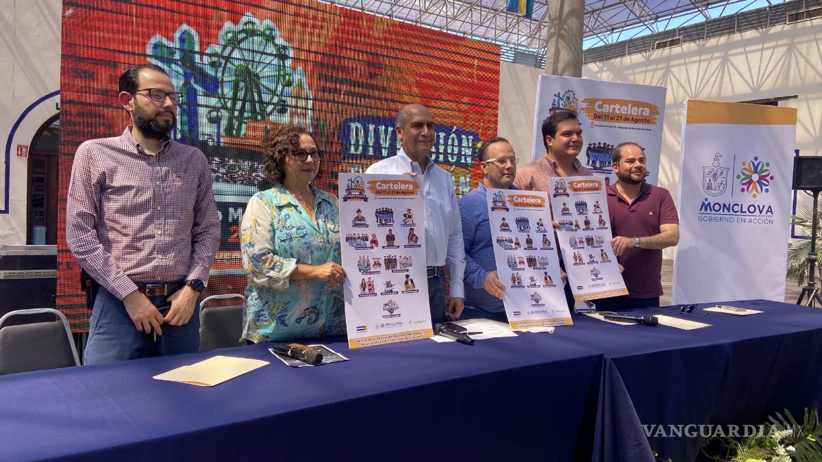 Julión Álvarez, Intocable, Ángeles Azules y más; anuncian cartelera de Feriacero 2022 Monclova