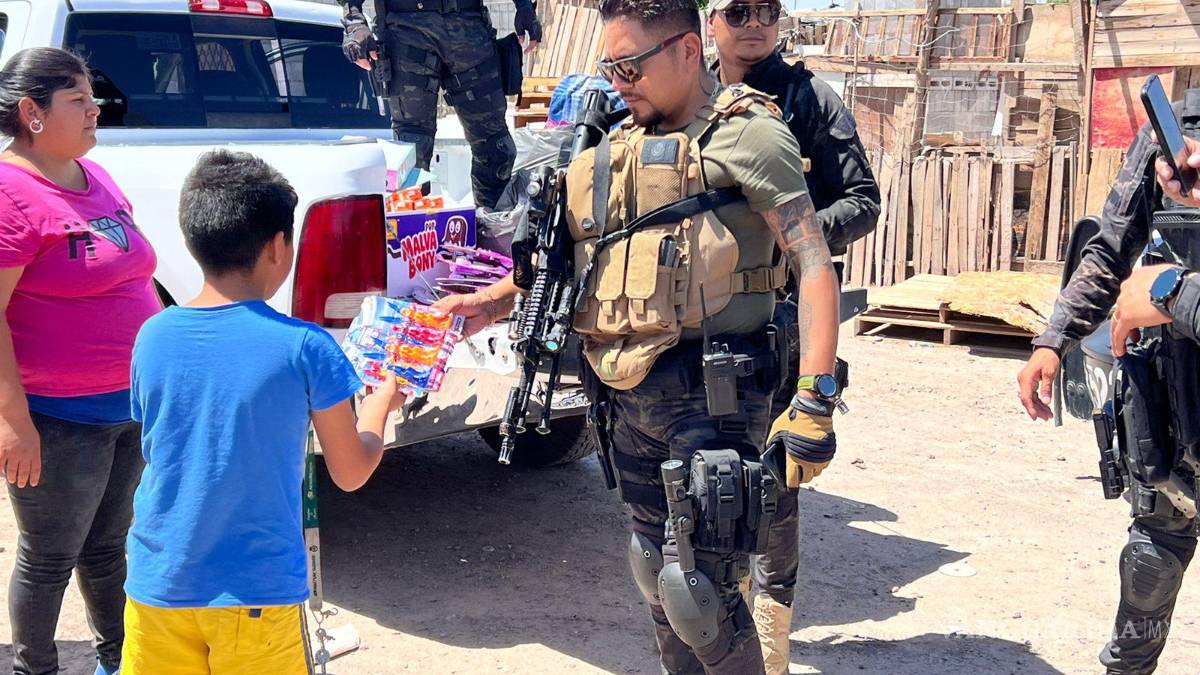 Grupo de Reacción Laguna realiza operativo “Día del Niño”