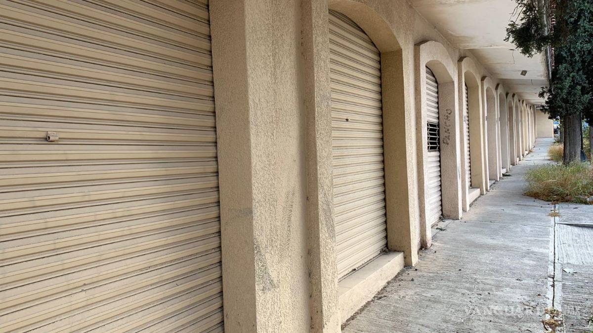 Antiguo Mercado del Ojo de Agua de Saltillo es convertido en guarida para vándalos y drogadictos