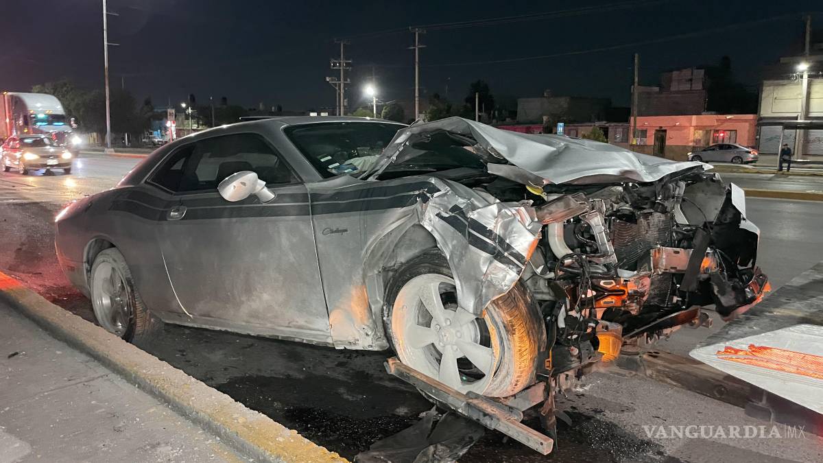 Accidente deja una persona grave, en Saltillo