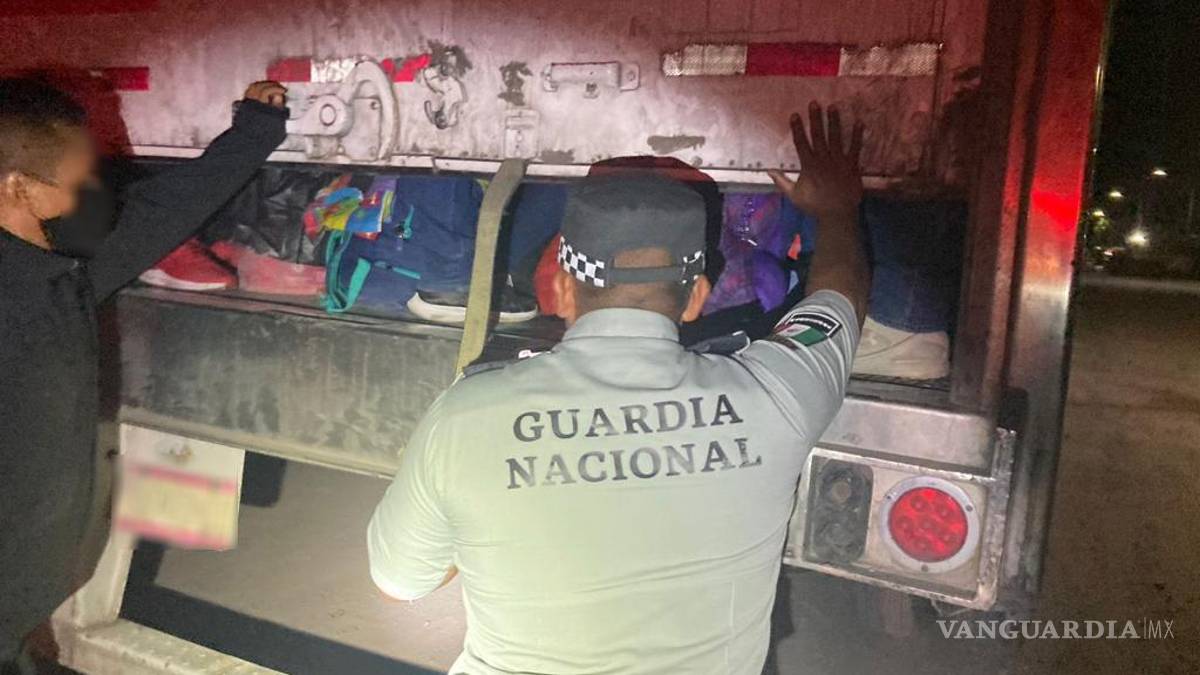 Guardia Nacional rescata a 121 migrantes en Galeana, Nuevo León