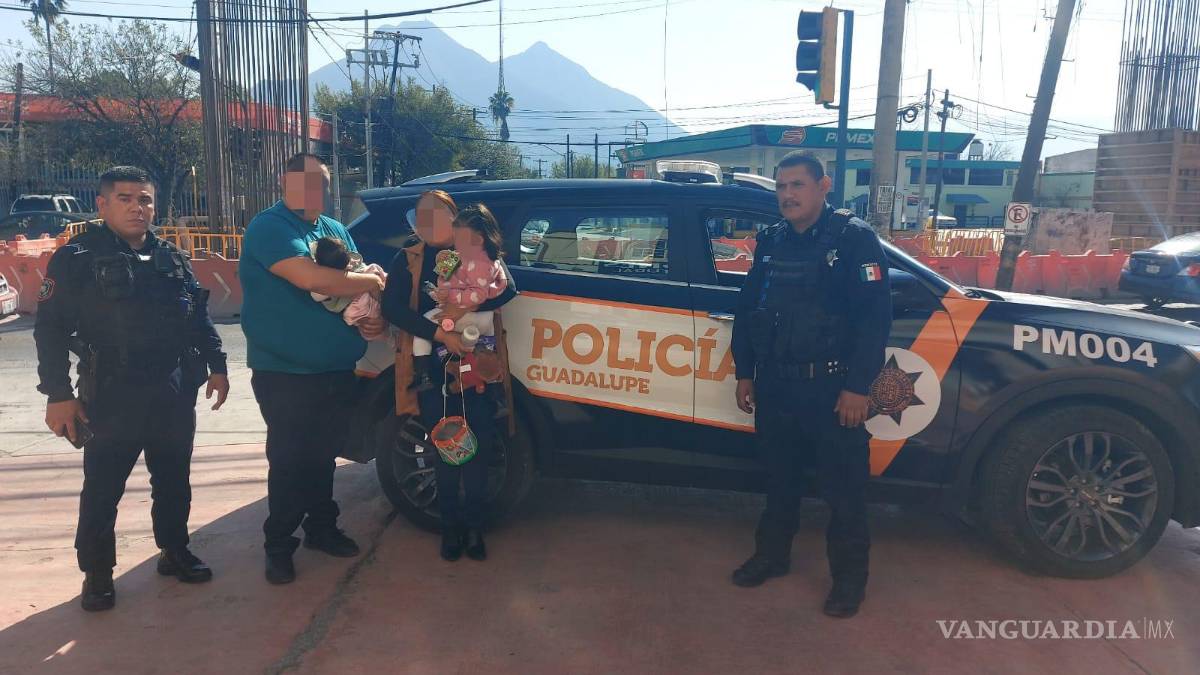 Menor de dos años que deambulaba por las calles tocando un tambor es rescatada en NL