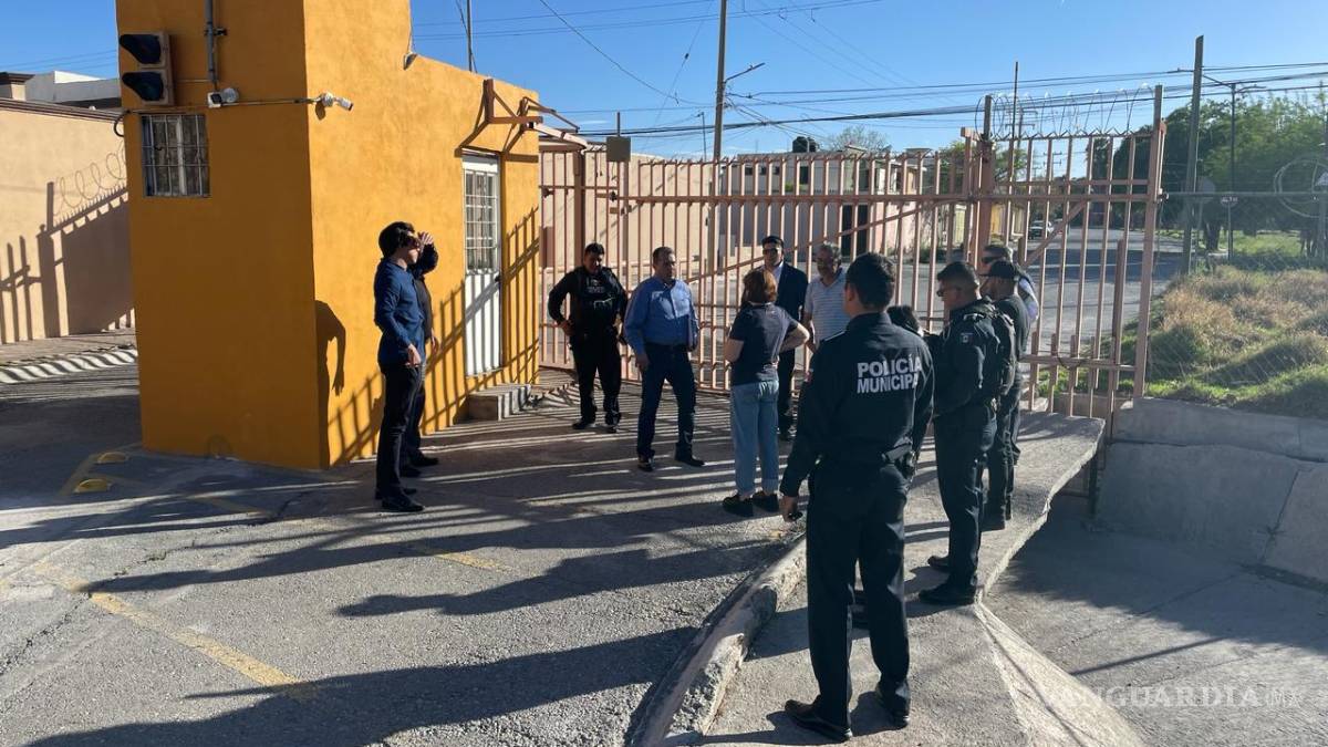 Retiran plumas de acceso a fraccionamiento Las Quintas al norte de Saltillo