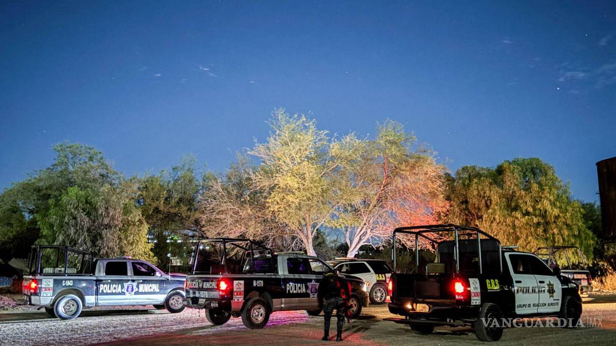 Atrapan a tres presuntos responsables del asesinato de un hombre a golpes, en Saltillo