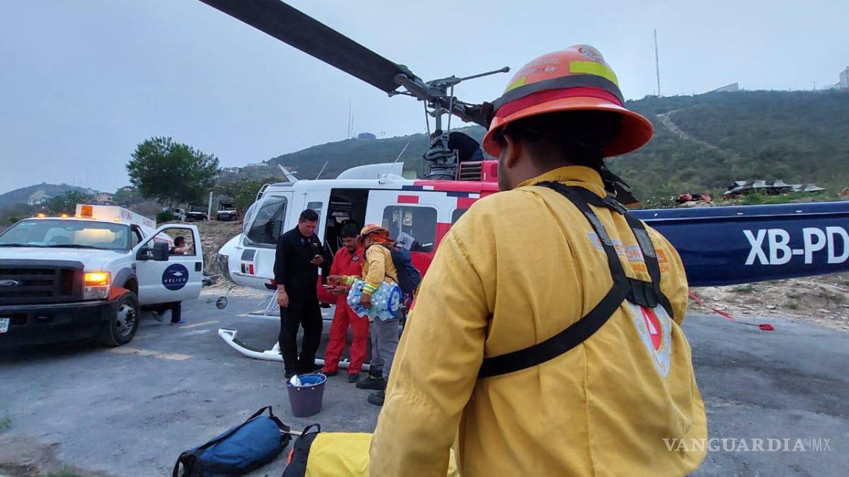 Alertan por incendio forestal en Puerto Cedral, Ramos Arizpe