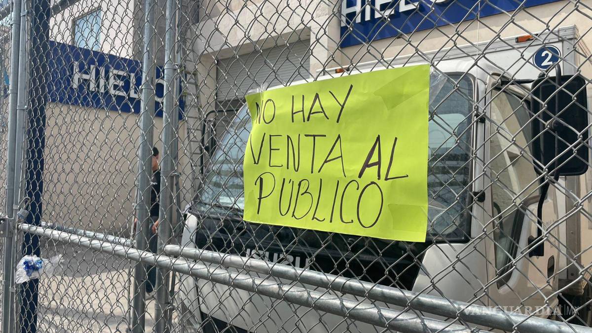 ¡Otra calurosa ‘tragedia’! Escasez de hielo en Saltillo podría extenderse un mes más, dicen proveedores