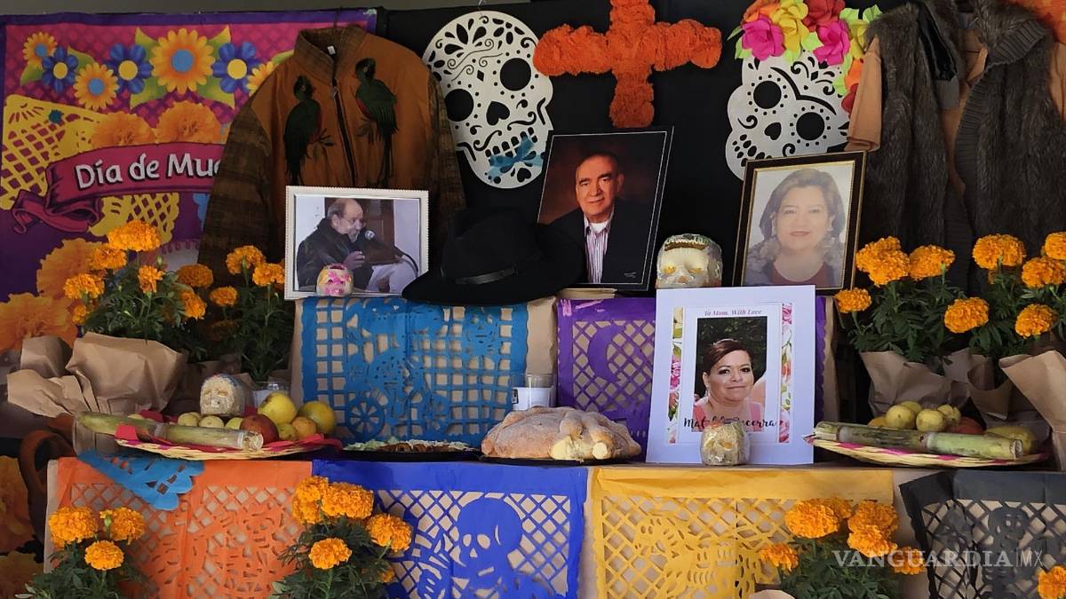 Dedican altar a Alfonso Vázquez Sotelo, coordinador en Bibliotecas y Librerías de Coahuila