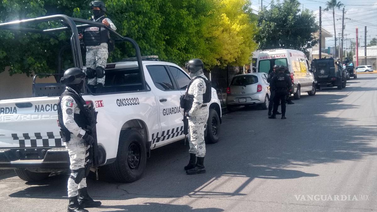 Custodiado por fuerte operativo policiaco y militar, trasladan a reo federal al dentista en Saltillo