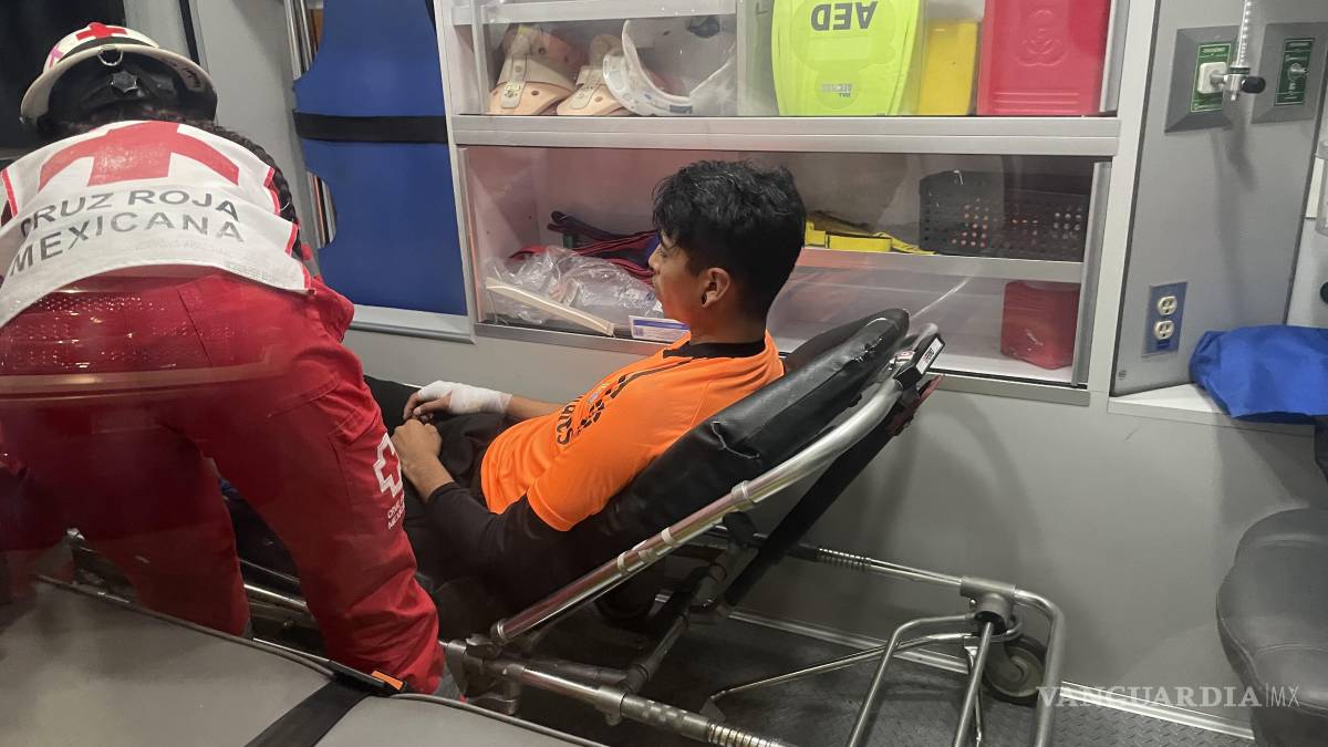 Motociclistas sufren accidentes en distintos puntos de Saltillo