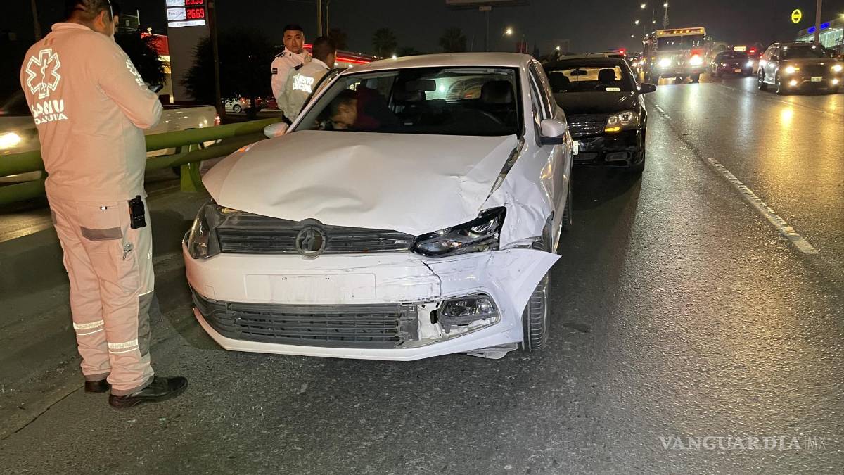 Choque múltiple afecta el V. Carranza de Saltillo