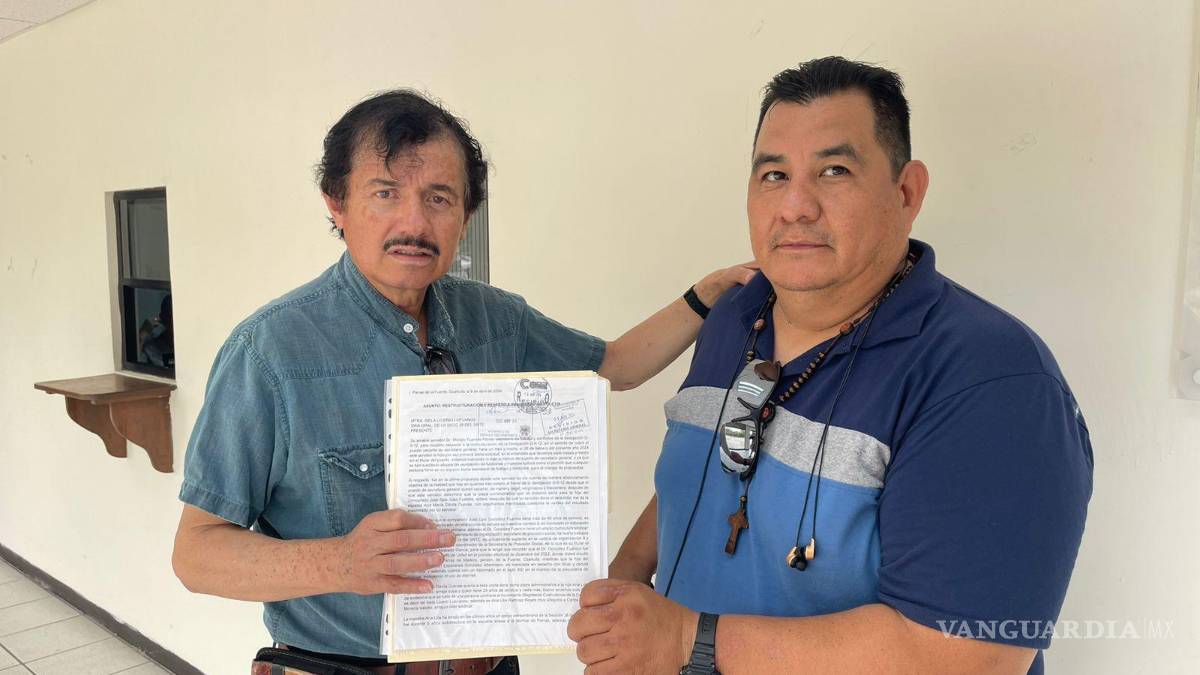 Denuncian usurpación de funciones en la Sección 38 de Parras; piden intervención del Gobierno del Estado y la Sedu